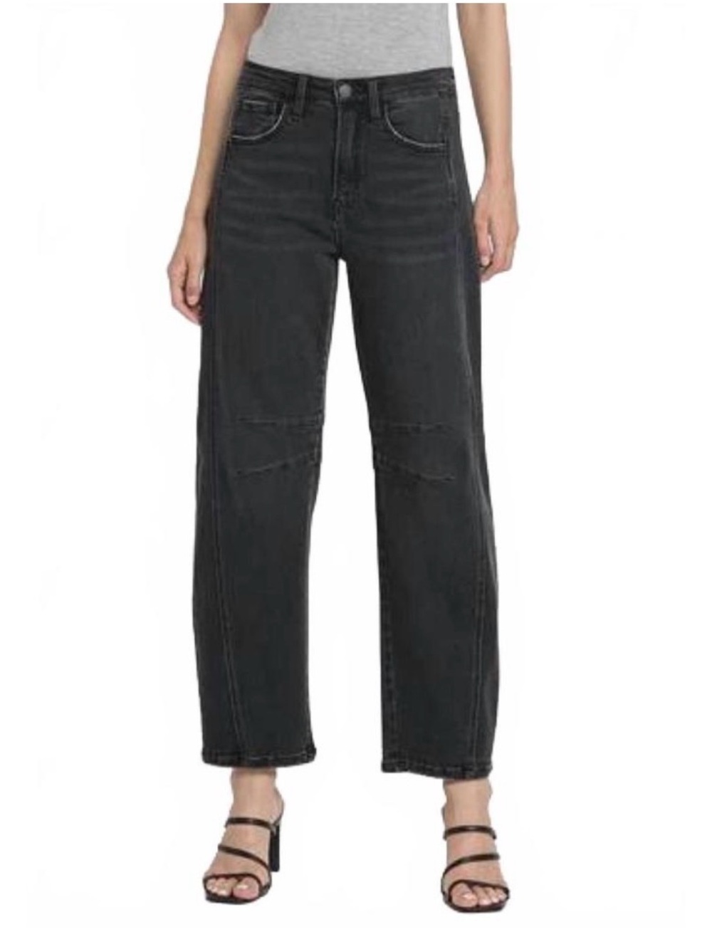NWT Flying Monkey high rise barrel jeans, size 29
